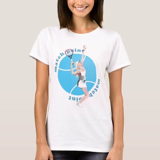 Camiseta Tenis de Match Point (Anverso)