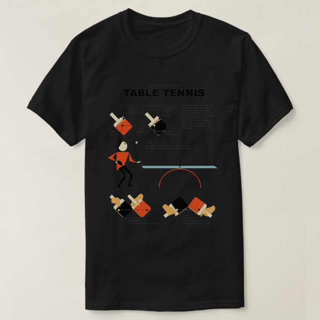Camiseta Tenis de mesa 26 (Diseño del anverso)