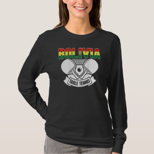 Camiseta Tenis de Mesa Bolivia  Apoya al Ping Pong Bolivian