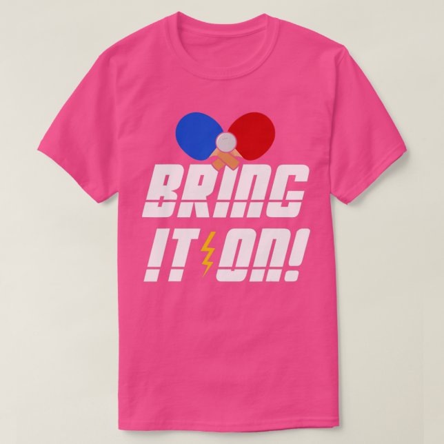 Camiseta Tenis de mesa de ping pong de Guay (Diseño del anverso)