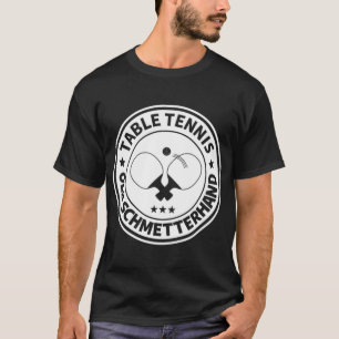 Camiseta Tenis de mesa diseño de mariposa antigua para ping