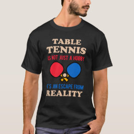 Camiseta Tenis de mesa divertida
