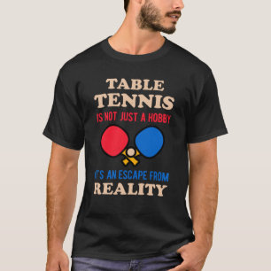 Camiseta Tenis de mesa divertida