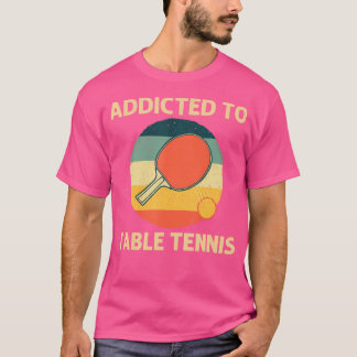 Camiseta Tenis De Mesa Guay Para Hombres Mujeres Paddle Pin