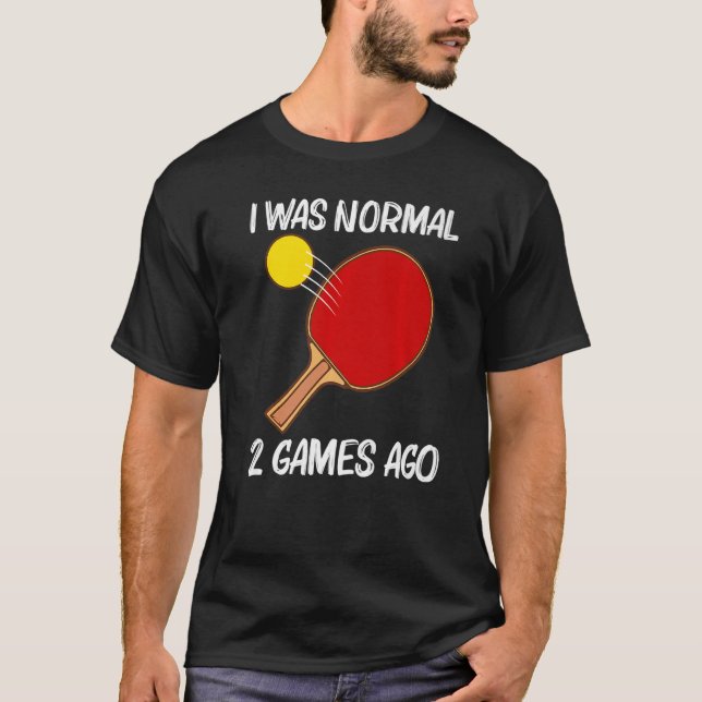 Camiseta Tenis De Mesa Guay Para Hombres Mujeres Ping Pong  (Anverso)