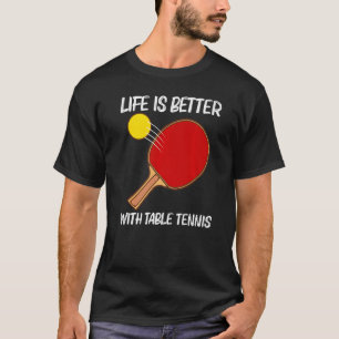 Camiseta Tenis De Mesa Guay Para Hombres Mujeres Ping Pong 