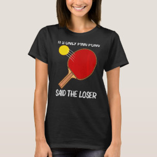 Camiseta Tenis De Mesa Guay Para Hombres Mujeres Ping Pong