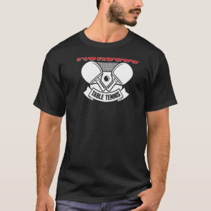 Camiseta Tenis de Mesa Marruecos Apoya al Ping Pong Marroq
