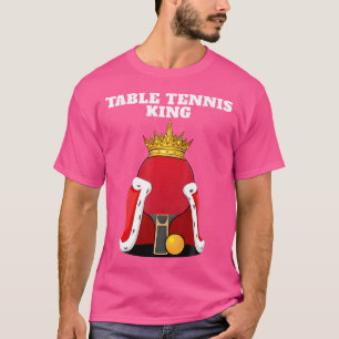 Camiseta Tenis de mesa Niños Rey Ping Pong Mesa Tenis