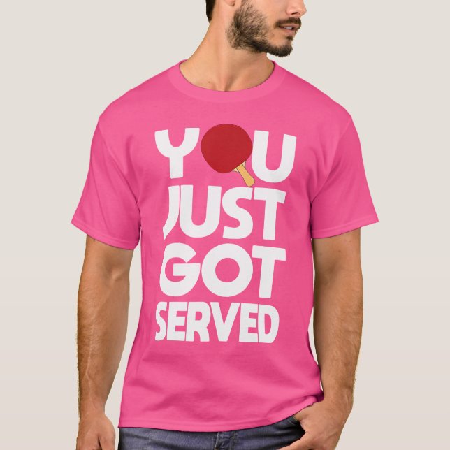 Camiseta Tenis De Mesa Para Hombres Mariposa Ping Pong (Anverso)