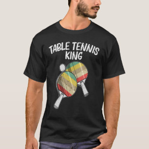 Camiseta Tenis De Mesa Para Hombres Ping Pong Ball Team Spo