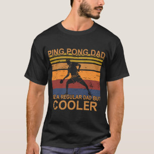 Camiseta tenis de mesa ping pong ping pong padre ping pong