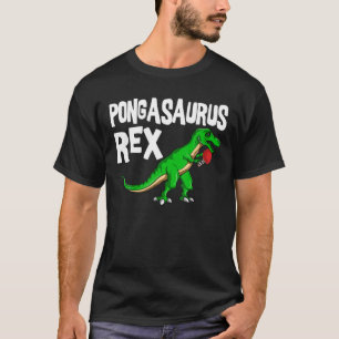 Camiseta Tenis de mesa Pongasaurus Rex Lover