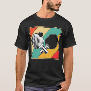 Camiseta Tenis de mesa retro - Ping Pong vintage
