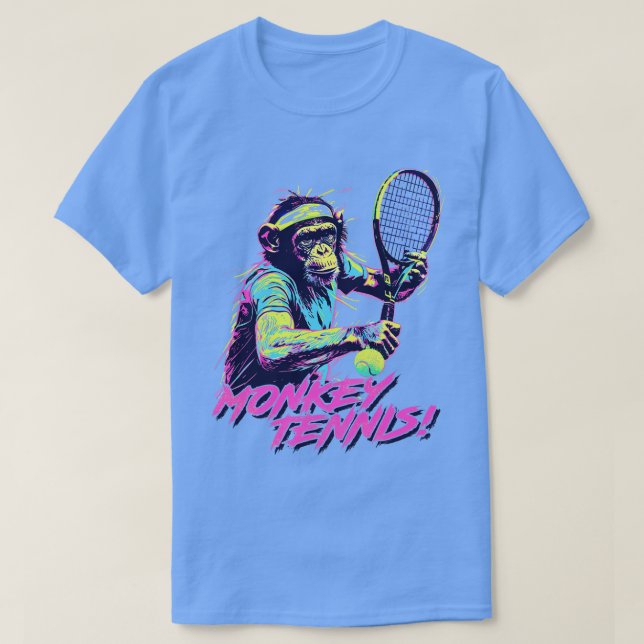 Camiseta Tenis de mono (Diseño del anverso)