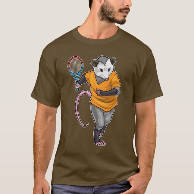Camiseta Tenis de Opossum (Anverso)