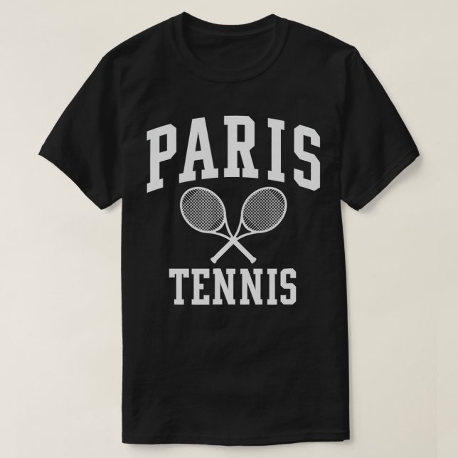 Camiseta Tenis de París (Diseño del anverso)