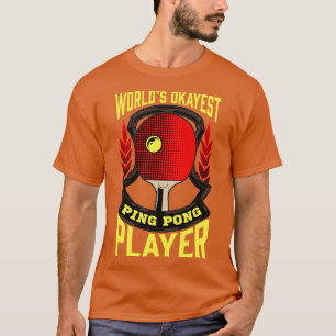 Camiseta Tenis de ping pong, jugador de ping pong