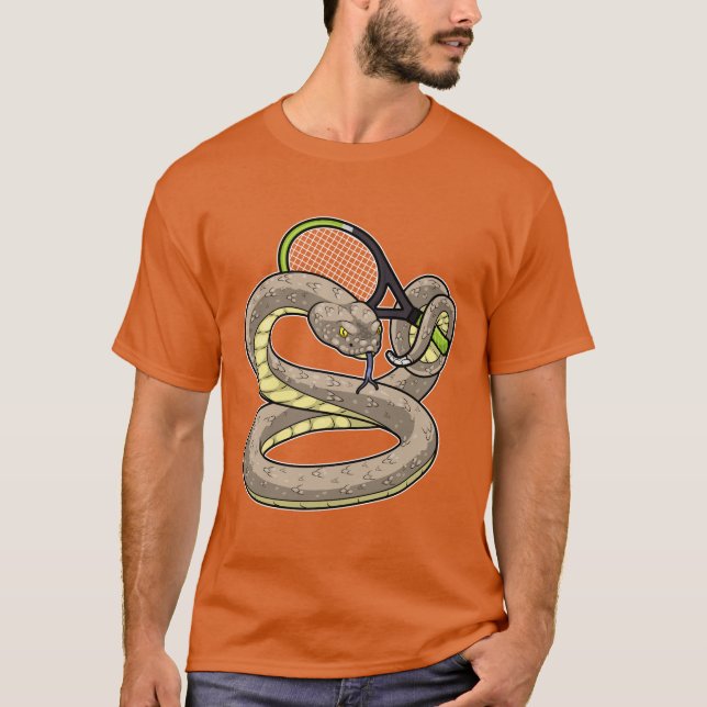 Camiseta Tenis de serpiente (Anverso)