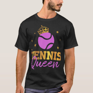 Camiseta Tenis de tenis Reina de tenis deportista mona