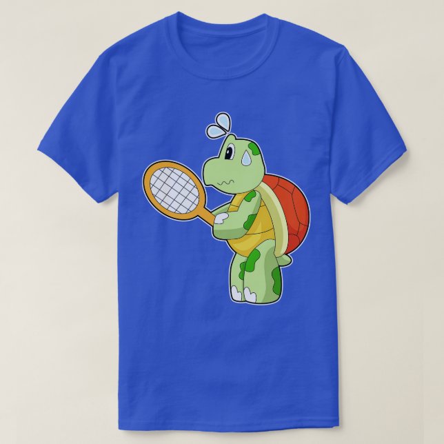 Camiseta Tenis de tortuga (Diseño del anverso)