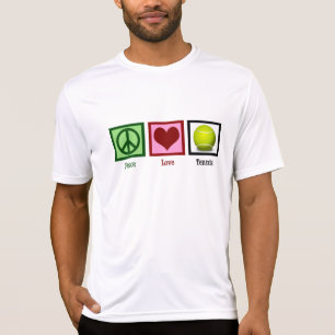 Camiseta Tenis del amor de la paz