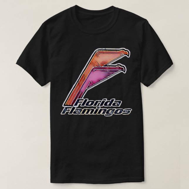 Camiseta Tenis del equipo Flamingos de Florida (Diseño del anverso)
