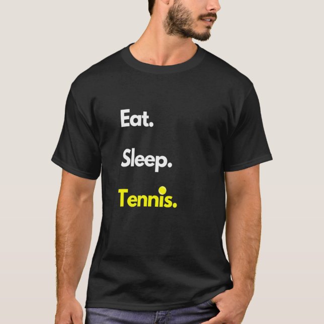 Camiseta Tenis Deportivo Para Jugadores Entrenadores Hombre (Anverso)