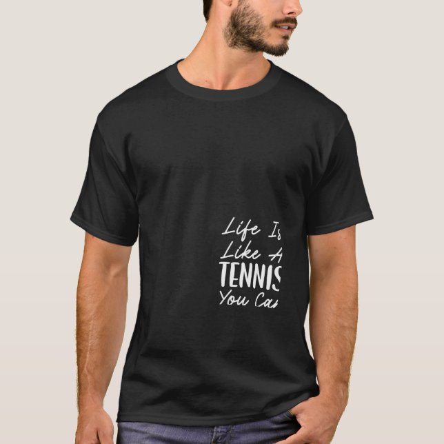 Camiseta Tenis Deportivos De Tenis En El Jardín (Anverso)