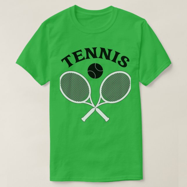 Camiseta Tenis Design Racket T (Diseño del anverso)