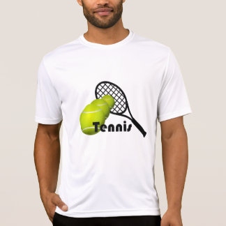 Camiseta Tenis Design Sport-Tek de los hombres de uso activ