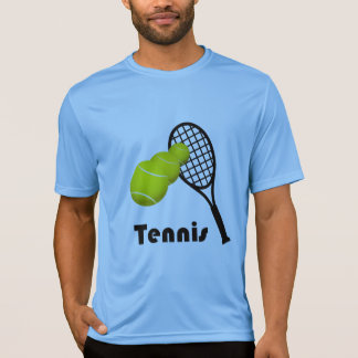 Camiseta Tenis Design Sport-Tek de los hombres de uso activ
