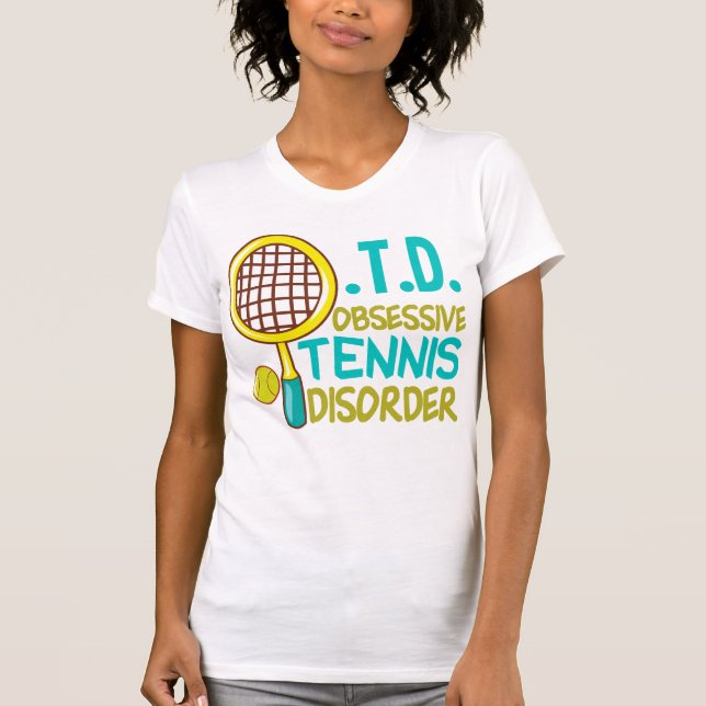 Camiseta Tenis divertida (Anverso)