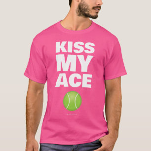 Camiseta Tenis divertidos de besar a mi jugador de tenis