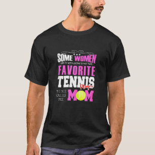 Camiseta Tenis favorito femenino me llama mamá