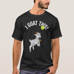 Camiseta Tenis I Goat This Ball Goat & Tennis Player 1