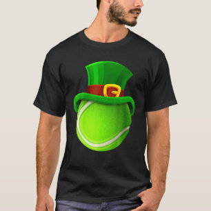 Camiseta Tenis Lover St Patricks Day Ball Leprechaun Gorra