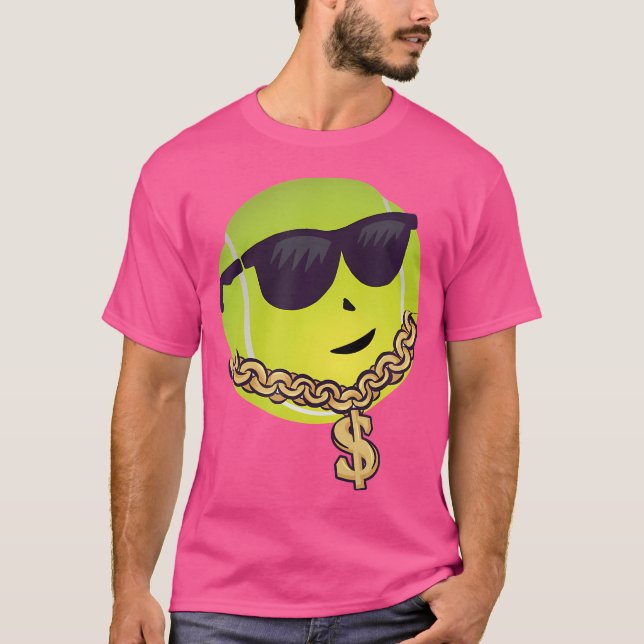 Camiseta Tenis Lover Sunglass Tenis Ball Gang Crew Racket (Anverso)