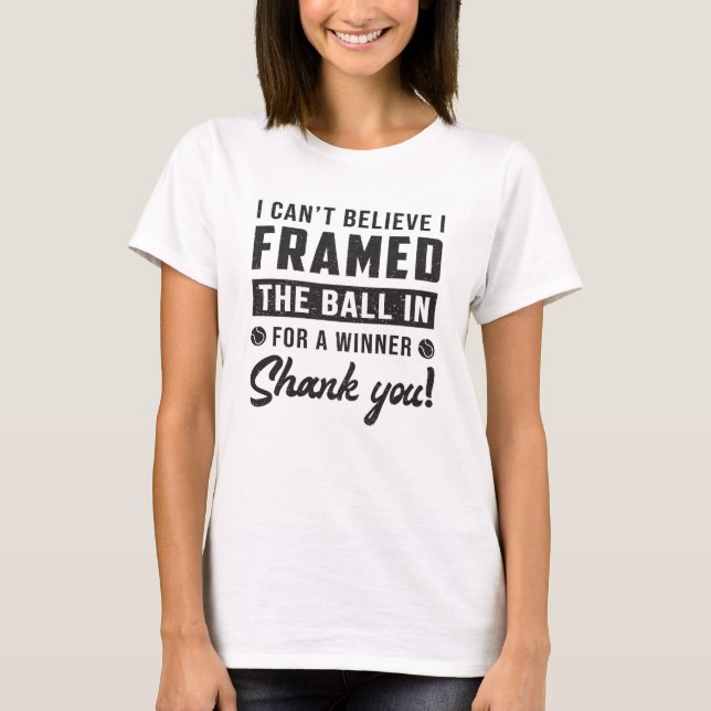 Camiseta Tenis Match Racket Court Funny Gift Idea (Anverso)