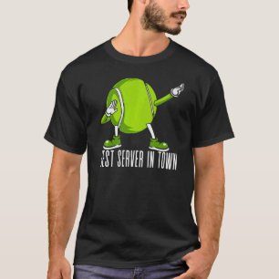 Camiseta Tenis Mejor Servidor En Juegos Deportivos De Ciuda