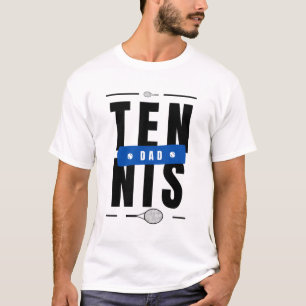 Camiseta Tenis moderno papá tipografía Mensajes de texto Pa