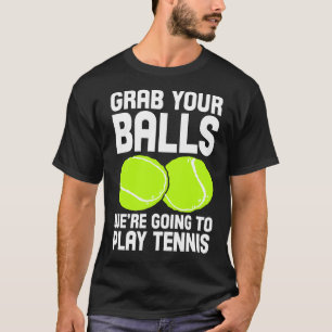 Camiseta Tenis que agarrar tus bolas de tenis