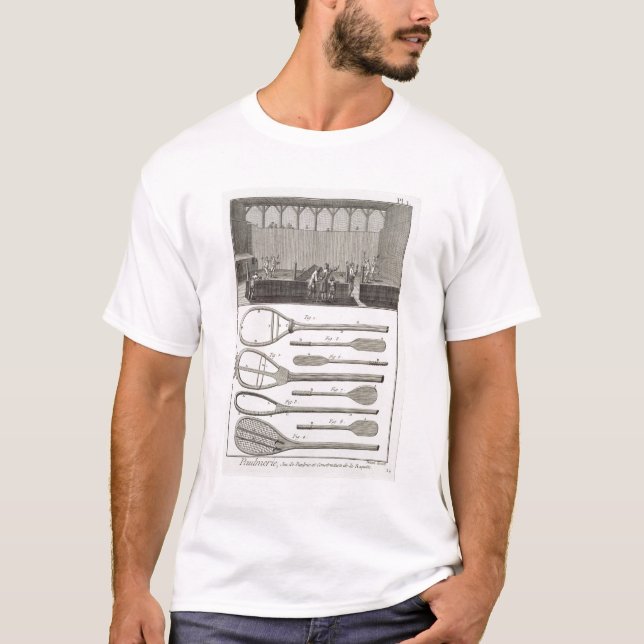 Camiseta Tenis real y la construcción de estafas, de (Anverso)