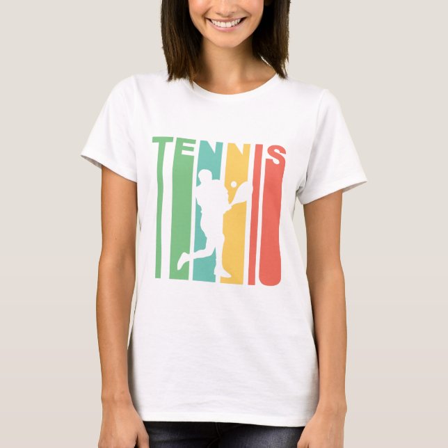 Camiseta Tenis retro (Anverso)