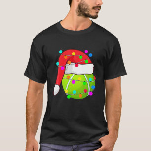 Camiseta Tenis Santa Hat Navidades ilumina divertidas navid
