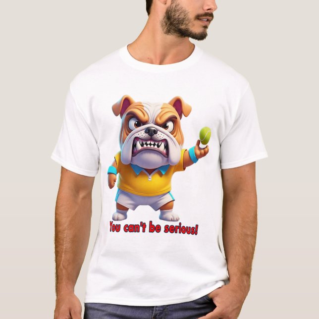 CAMISETA TENIS SERIO (Anverso)