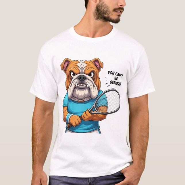 CAMISETA TENIS SERIO (Anverso)