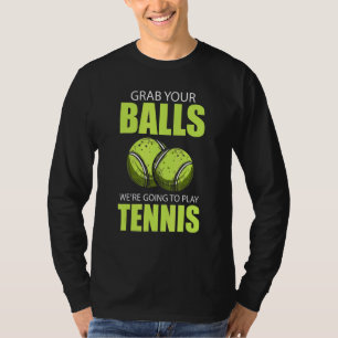 Camiseta Tenis Tenis Racket Tenis Racket Ball Tenis