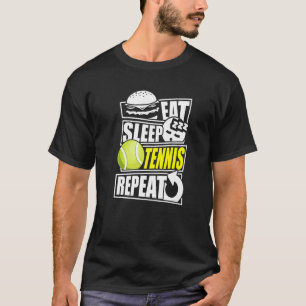 Camiseta Tenis Tenis Racket Tenis Racket Ball Tenis