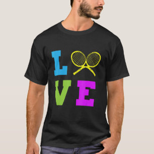 Camiseta Tenis Tenis Racket Tenis Racket Ball Tenis